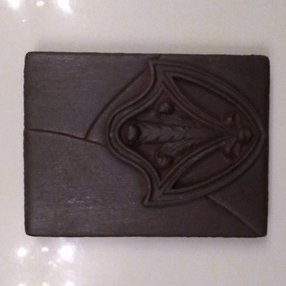 QUEENS CREST iron  Atlantis Tile, like Sid Dickens. *Rare & Retired wall art - Picture 2 of 6